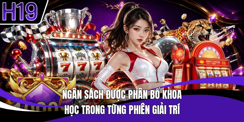 Ngân sách được phân bổ khoa học trong từng phiên giải trí