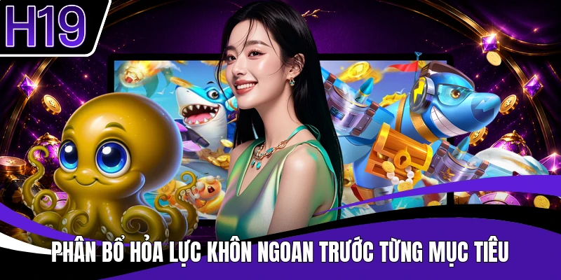 Phân bổ hỏa lực khôn ngoan trước từng mục tiêu